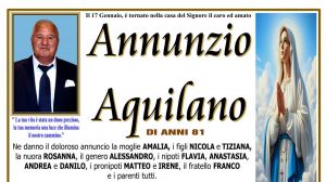 Annunzio Aquilano 17/01/2026