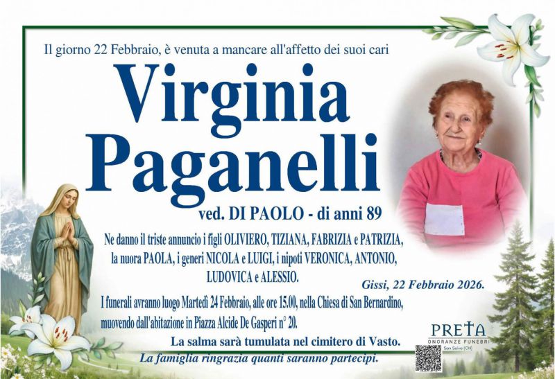 Virginia Paganelli 22/02/2026