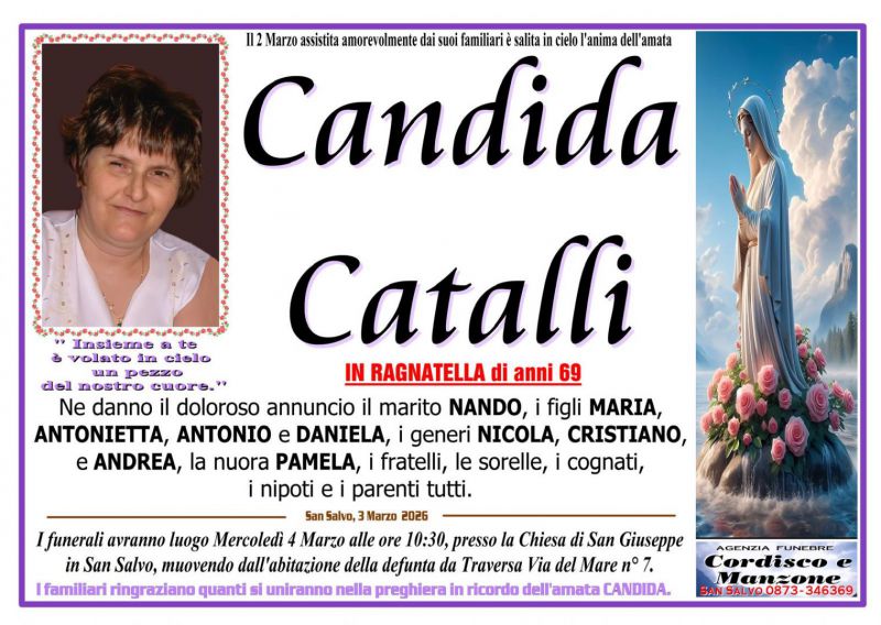 Candida Catalli 3/03/2026
