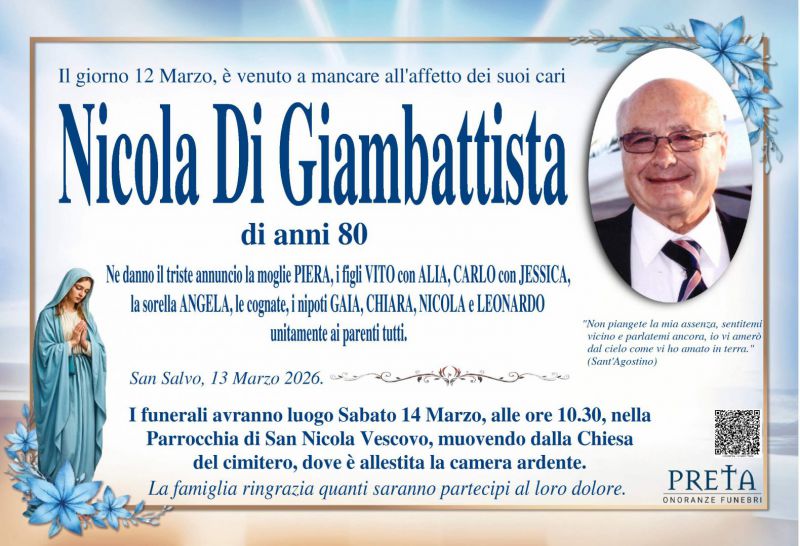 Nicola Di Giambattista 13/03/2026