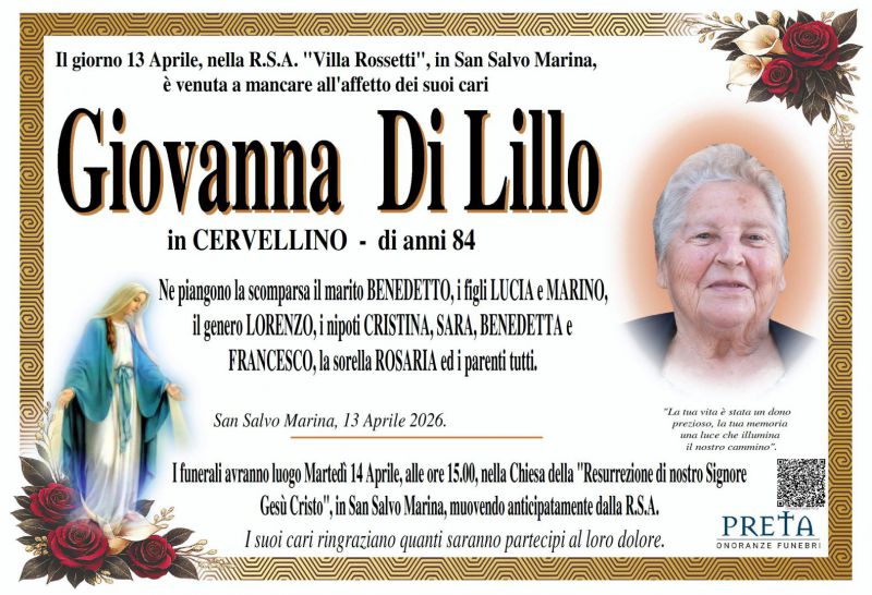 Giovanna Di Lillo 13/04/2026