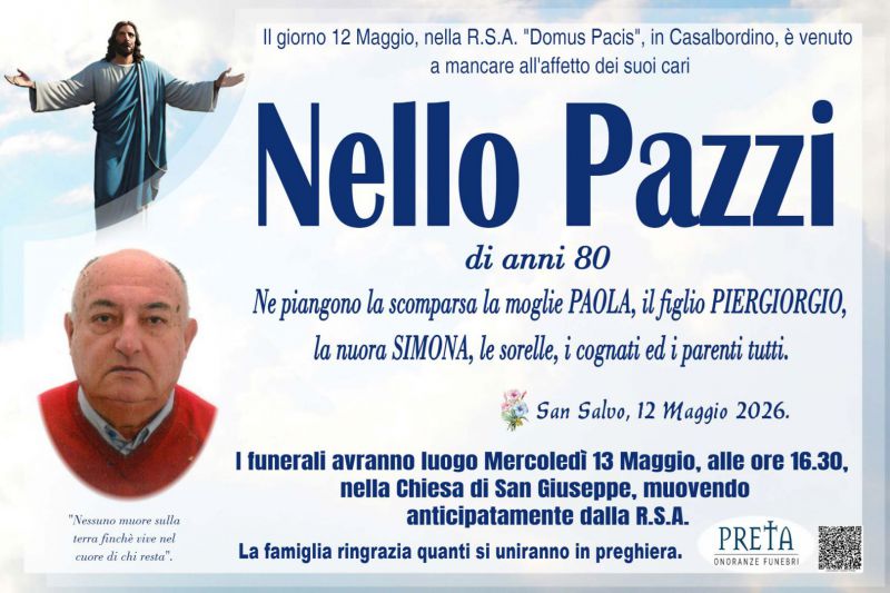 Nello Pazzi 12/05/2026