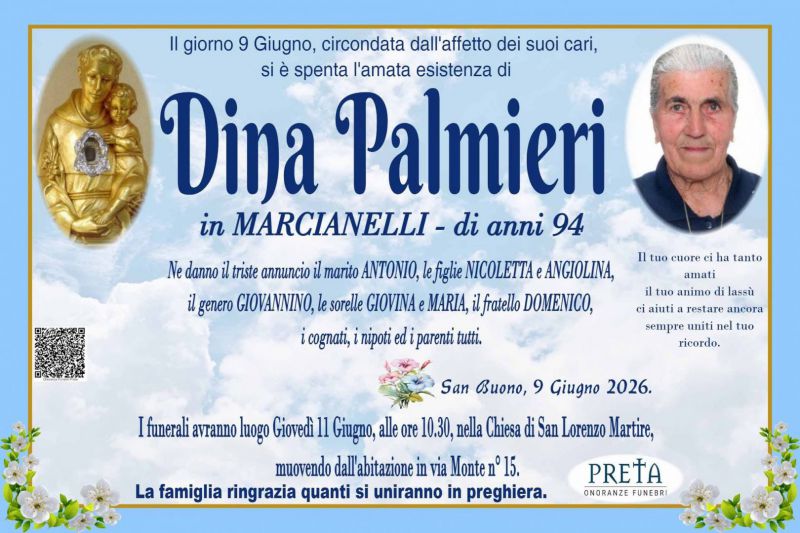 Dina Palmieri 9/06/2026