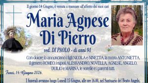 Maria Agnese Di Pierro 14/06/2026