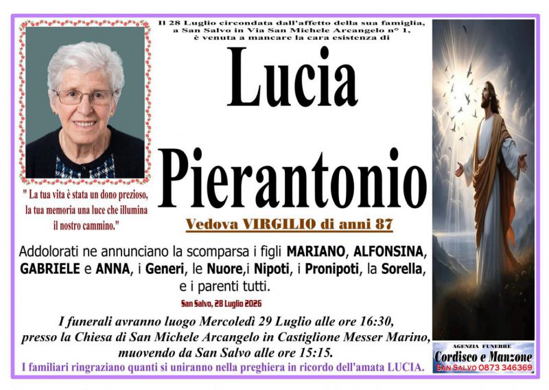 Lucia Pierantonio 28/07/2026