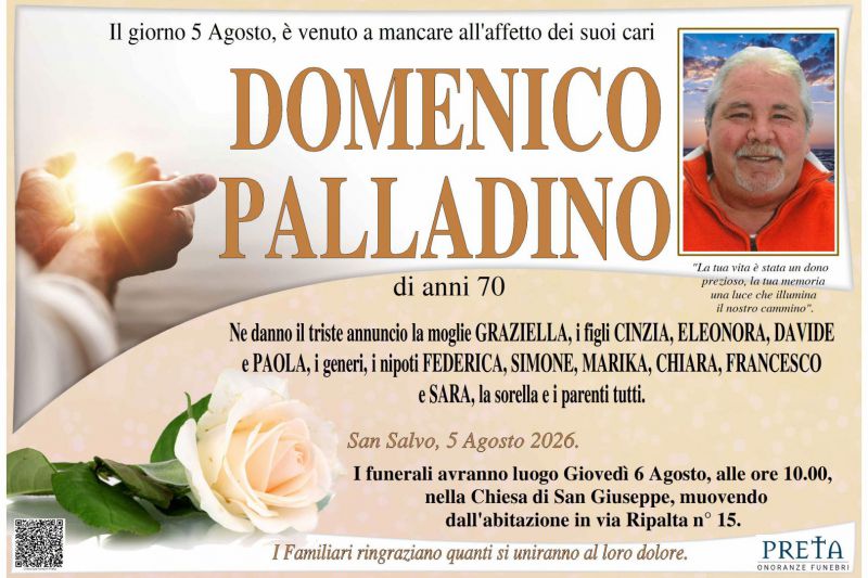 Domenico Palladino 5/08/2026