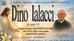 Dino Ialacci 3/09/2026