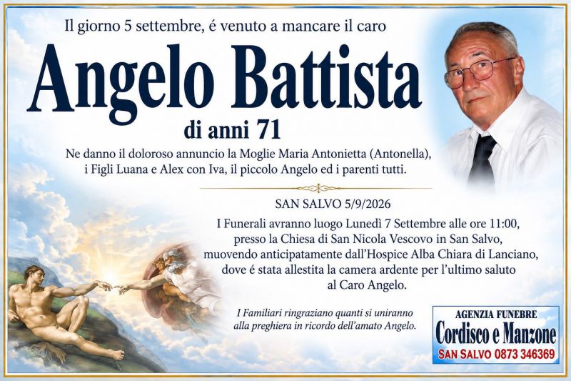 Angelo Battista 5/09/2026