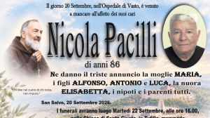 Nicola Pacilli 20/09/2026