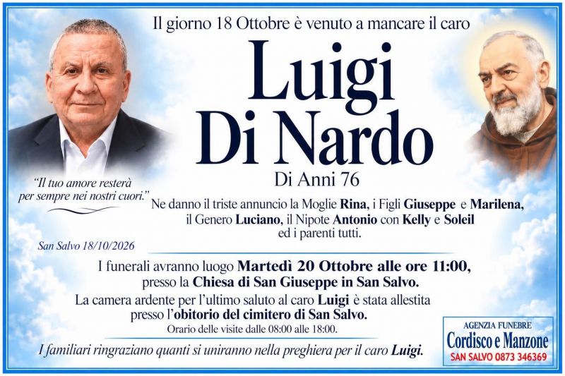 Luigi Di Nardo 18/10/2026