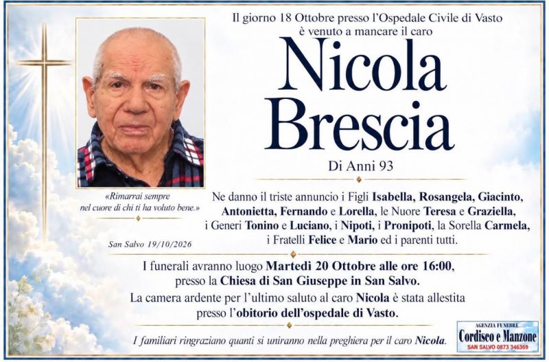 Nicola Brescia 19/10/2026